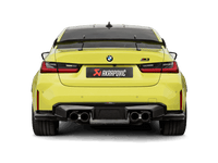 Akrapovic Carbon Fibre Rear Wing - BMW G87 M2 | G42 M240i | G80 M3 | G20 M340i | G82 M4 | G22 M440i - Evolve Automotive