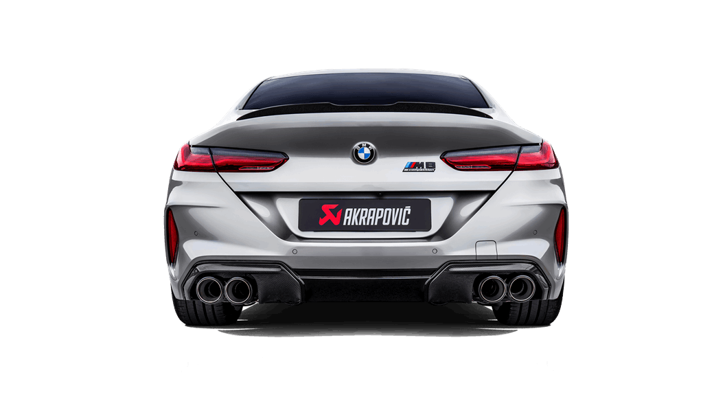 Akrapovic Evolution Line (Titanium) - BMW 8 Series F93 M8 Gran Coupe | M8 Competition Gran Coupe (Non OPF) - Evolve Automotive