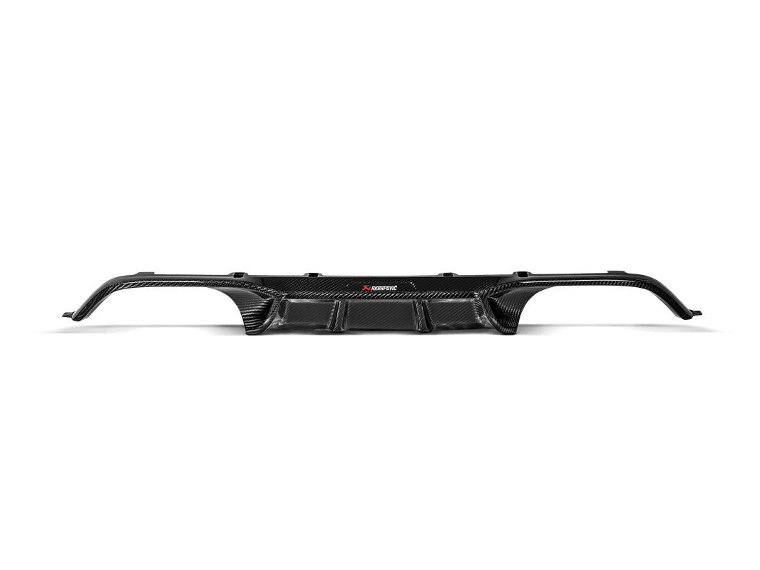 Akrapovic Gloss Carbon Fibre Rear Diffuser - BMW 3 Series F80 M3 | 4 Series F82 | F83 M4 - Evolve Automotive
