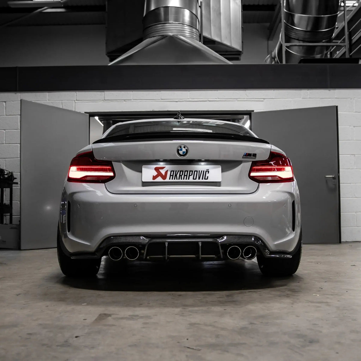 Akrapovic Slip On Line (Titanium) - BMW 2 Series F87N M2 CS - Evolve Automotive