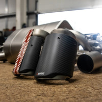Akrapovic Slip On Line (Titanium) - BMW 2 Series F87N M2 CS - Evolve Automotive