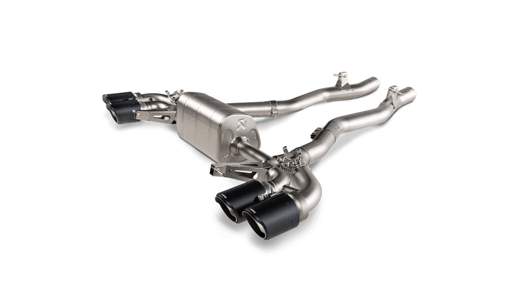Akrapovic Slip On Line (Titanium) - BMW 8 Series F93 M8 Gran Coupe | M8 Competition Gran Coupe (OPF/GPF) - Evolve Automotive