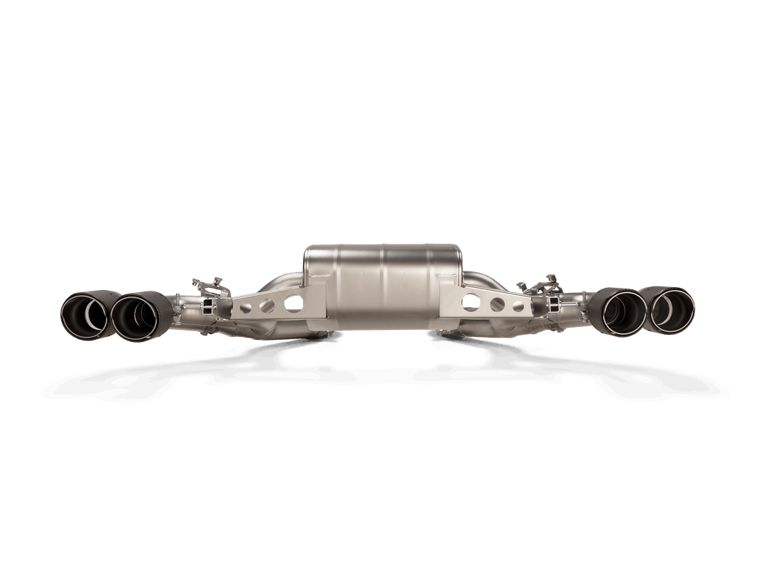 Akrapovic Slip On Line (Titanium) with Carbon Tailpipes - BMW F90 M5 | M5 Competition | M5 CS (OPF/GPF) (2021+) - Evolve Automotive
