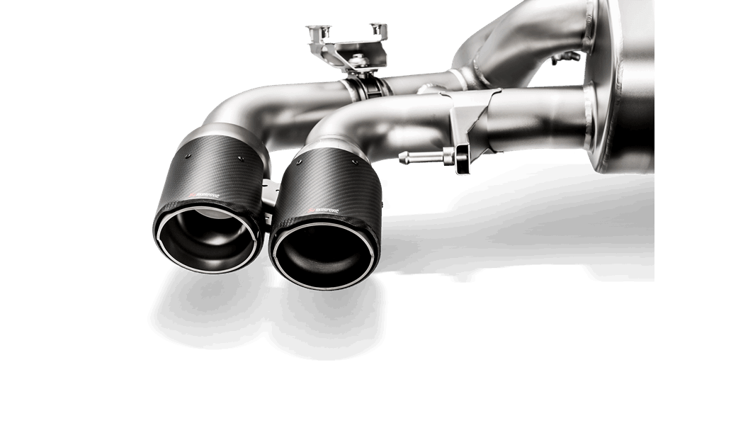 Akrapovic Slip On Line (Titanium) with Carbon Tailpipes - BMW F90 M5 | M5 Competition | M5 CS (OPF/GPF) (2021+) - Evolve Automotive