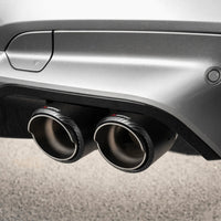 Akrapovic Slip On Line (Titanium) with Carbon Tailpipes - BMW F97 X3M | X3M Competition | F98 X4M | X4M Competition - Evolve Automotive