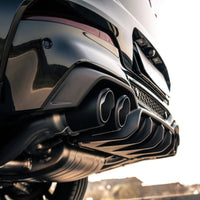 Akrapovic Slip On Line (Titanium) with Carbon Tailpipes - BMW F97 X3M | X3M Competition | F98 X4M | X4M Competition - Evolve Automotive