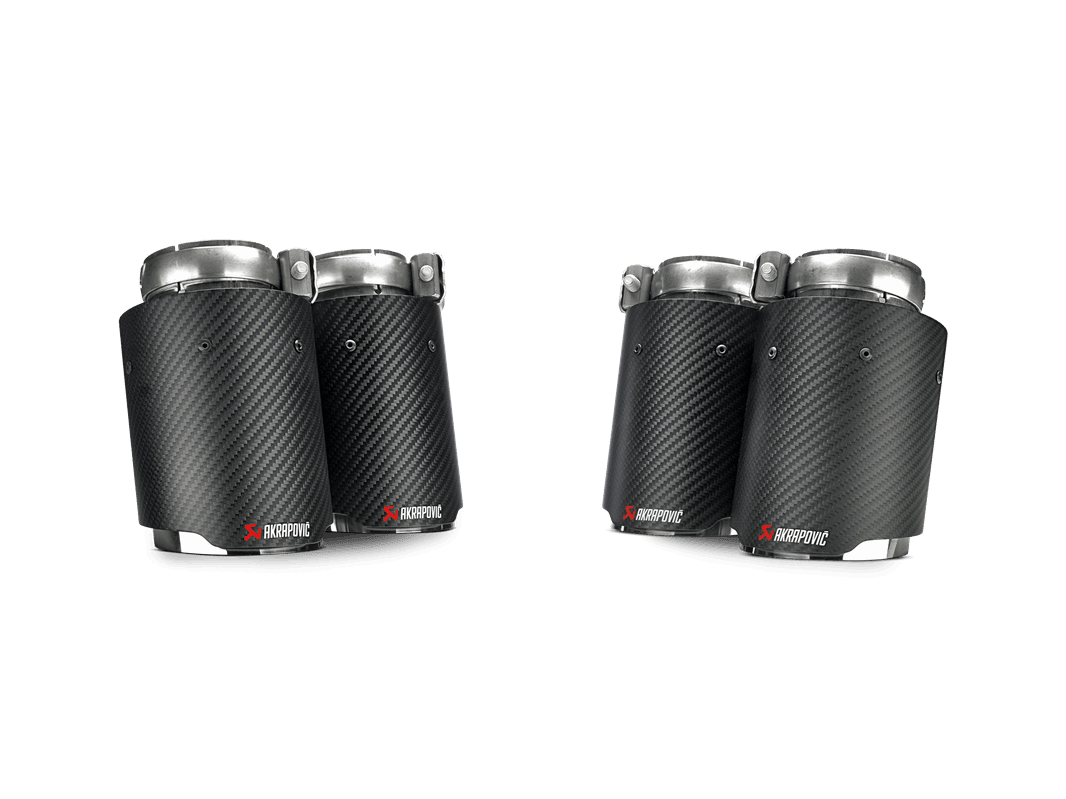Akrapovic Tailpipe Set - BMW 3 Series F80 M3 | 4 Series F82 | F83 M4 - Evolve Automotive