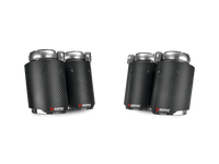 Akrapovic Tailpipe Set - BMW 3 Series F80 M3 | 4 Series F82 | F83 M4 - Evolve Automotive