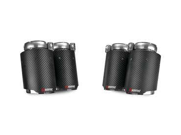 Akrapovic Tailpipe Set - BMW 3 Series F80 M3 | 4 Series F82 | F83 M4 - Evolve Automotive