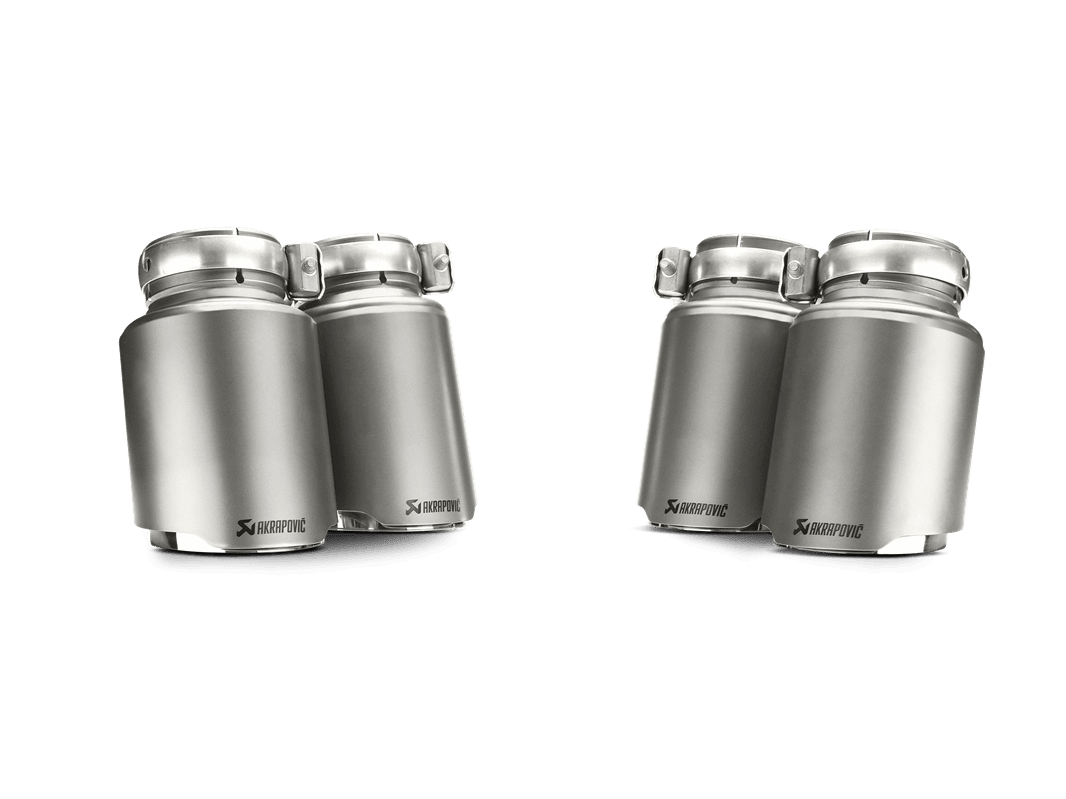 Akrapovic Tailpipe Set - BMW 3 Series F80 M3 | 4 Series F82 | F83 M4 - Evolve Automotive