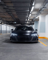 Audi R8 4S Facelift Pre-Preg Carbon Fibre Front Splitter by FORM - Evolve Automotive