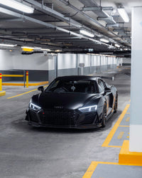 Audi R8 4S Facelift Pre-Preg Carbon Fibre Front Splitter by FORM - Evolve Automotive
