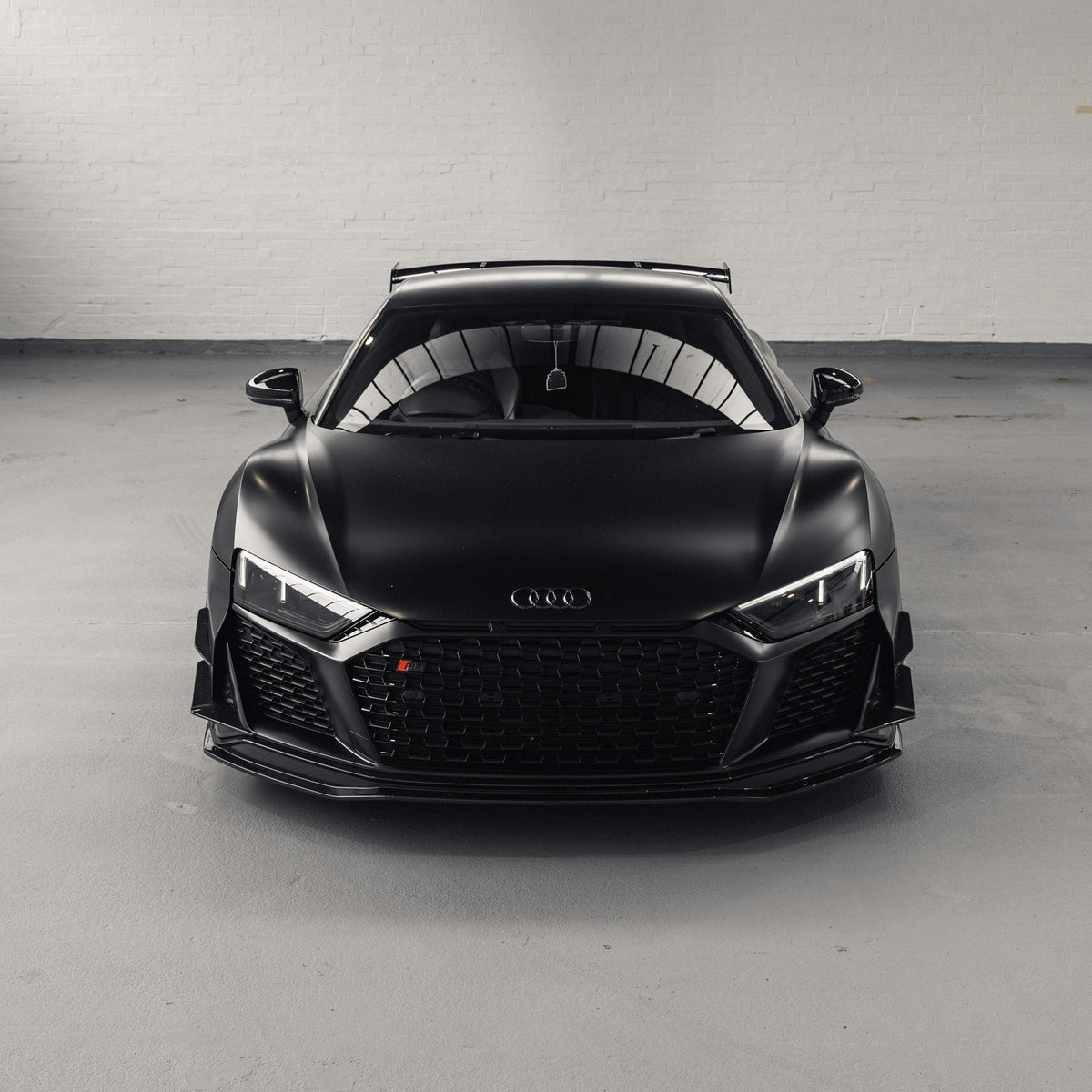 Audi R8 4S Facelift Pre-Preg Carbon Fibre Front Splitter by FORM - Evolve Automotive