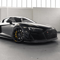 Audi R8 4S Facelift Pre-Preg Carbon Fibre Front Splitter by FORM - Evolve Automotive