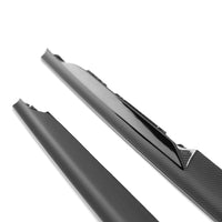 Audi R8 4S Facelift Pre-Preg Carbon Fibre Side Skirts by FORM - Evolve Automotive