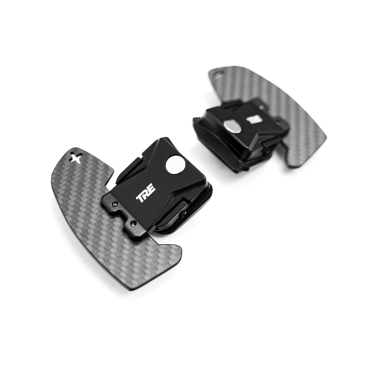 Audi R8 4S Pre-Preg Carbon Fibre Magnetic Shift Paddle Set by FORM - Evolve Automotive