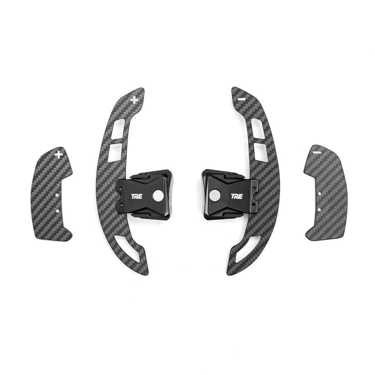 Audi R8 4S Pre-Preg Carbon Fibre Magnetic Shift Paddle Set by FORM - Evolve Automotive