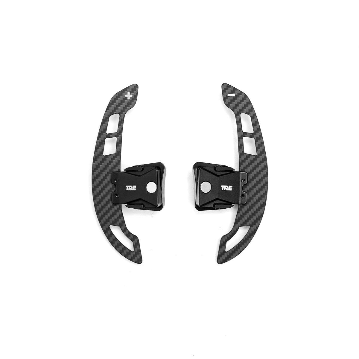 Audi R8 4S Pre-Preg Carbon Fibre Magnetic Shift Paddle Set by FORM - Evolve Automotive