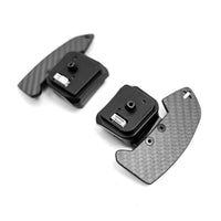 Audi R8 4S Pre-Preg Carbon Fibre Magnetic Shift Paddle Set by FORM - Evolve Automotive