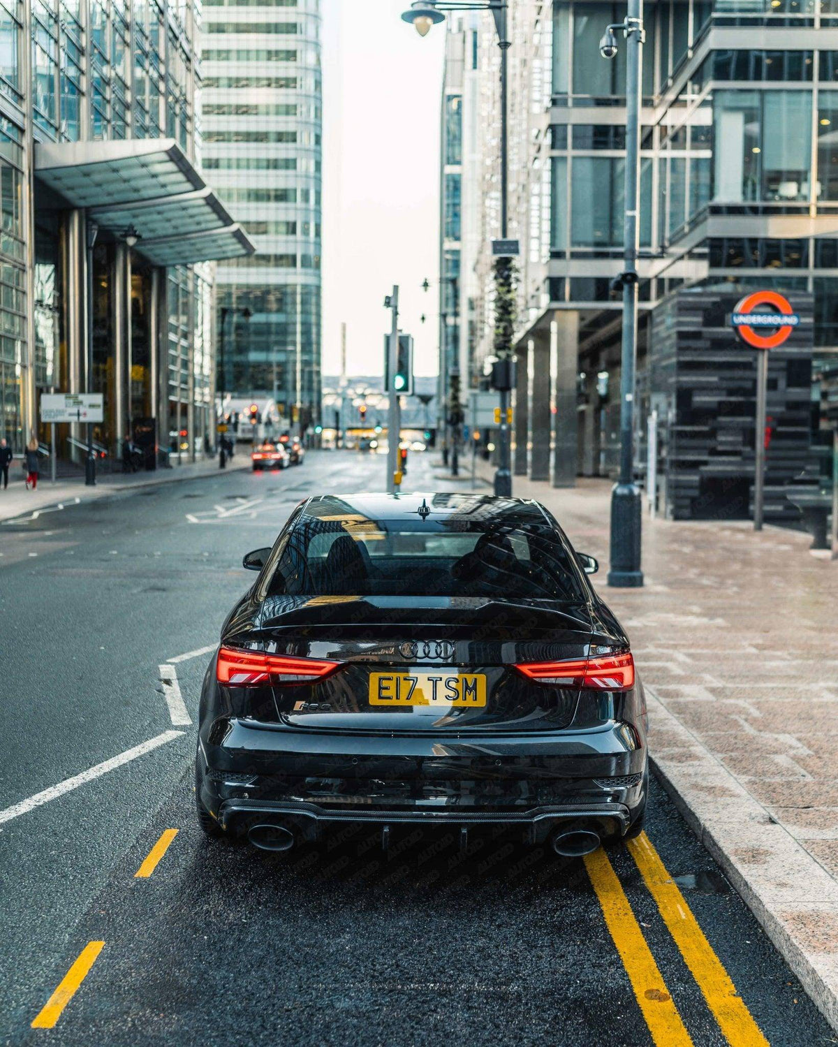 Audi RS3 8V LCI Saloon Pre-Preg Carbon Fibre Ducktail Rear Spoiler by FORM (2017-2020) - Evolve Automotive