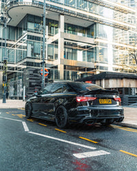 Audi RS3 8V LCI Saloon Pre-Preg Carbon Fibre Ducktail Rear Spoiler by FORM (2017-2020) - Evolve Automotive