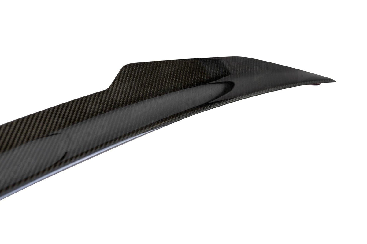 Audi RS3 8V LCI Saloon Pre-Preg Carbon Fibre Ducktail Rear Spoiler by FORM (2017-2020) - Evolve Automotive