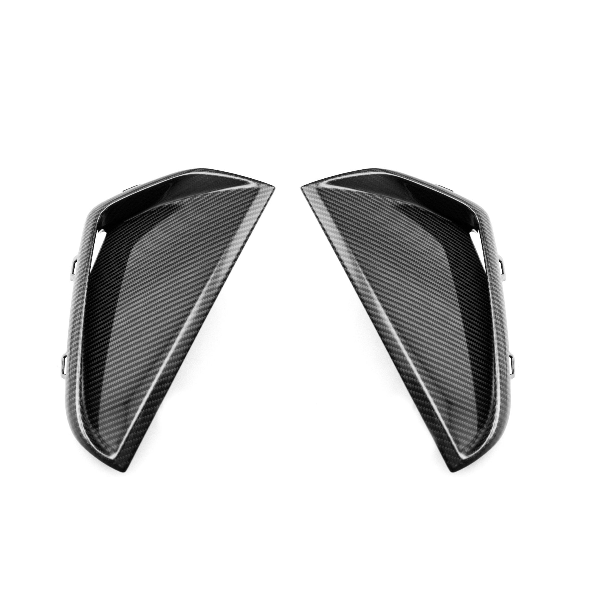 Audi RS3 8Y LCI Pre-Preg Carbon Fibre Front Air Ducts by FORM (2025+) - Evolve Automotive
