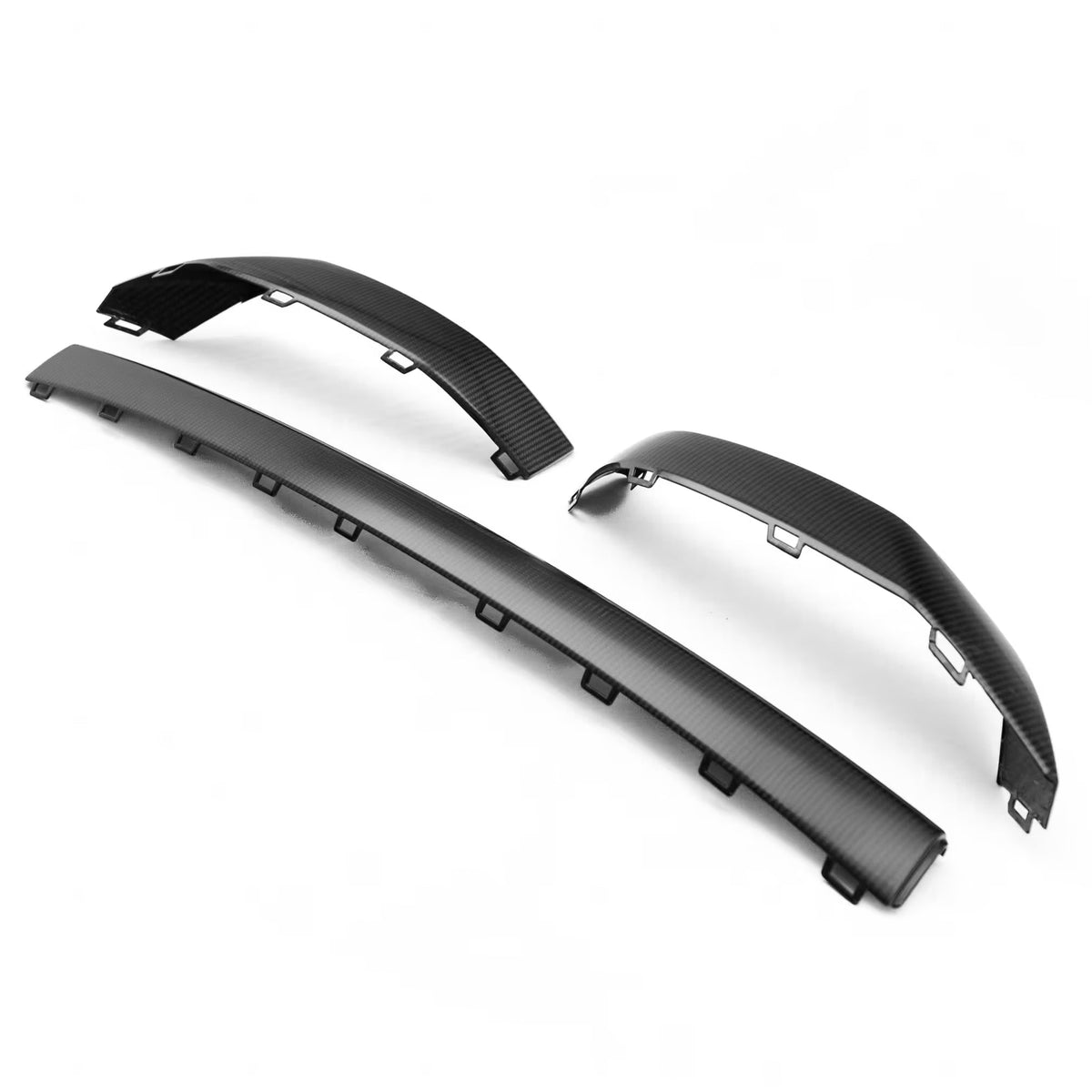 Audi RS3 8Y LCI Pre-Preg Carbon Fibre Outer Diffuser Trim by FORM (2025+) - Evolve Automotive