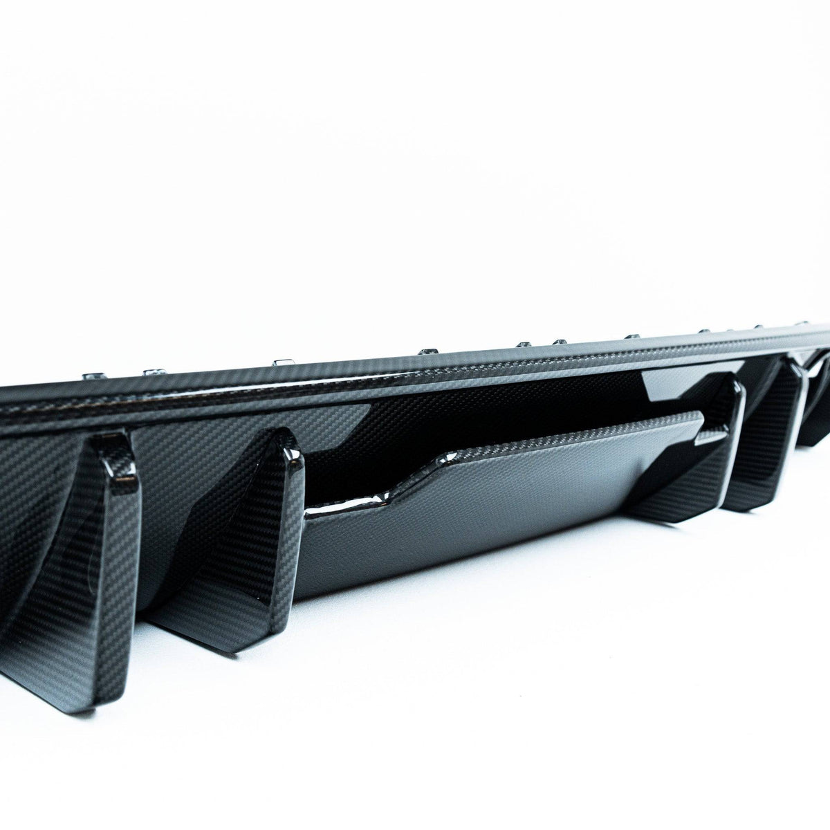 Audi RS3 Saloon 8Y Pre-Preg Carbon Fibre ID-01 Rear Diffuser by FORM (2020-2024) - Evolve Automotive