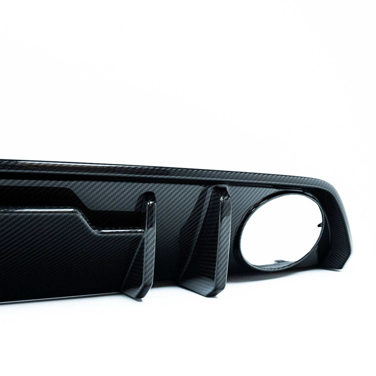 Audi RS3 Saloon 8Y Pre-Preg Carbon Fibre ID-01 Rear Diffuser by FORM (2020-2024) - Evolve Automotive