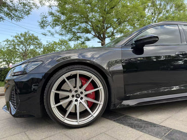 Audi RS6 C8 Carbon Fibre GT Front Fenders by FORM (2020+) - Evolve Automotive