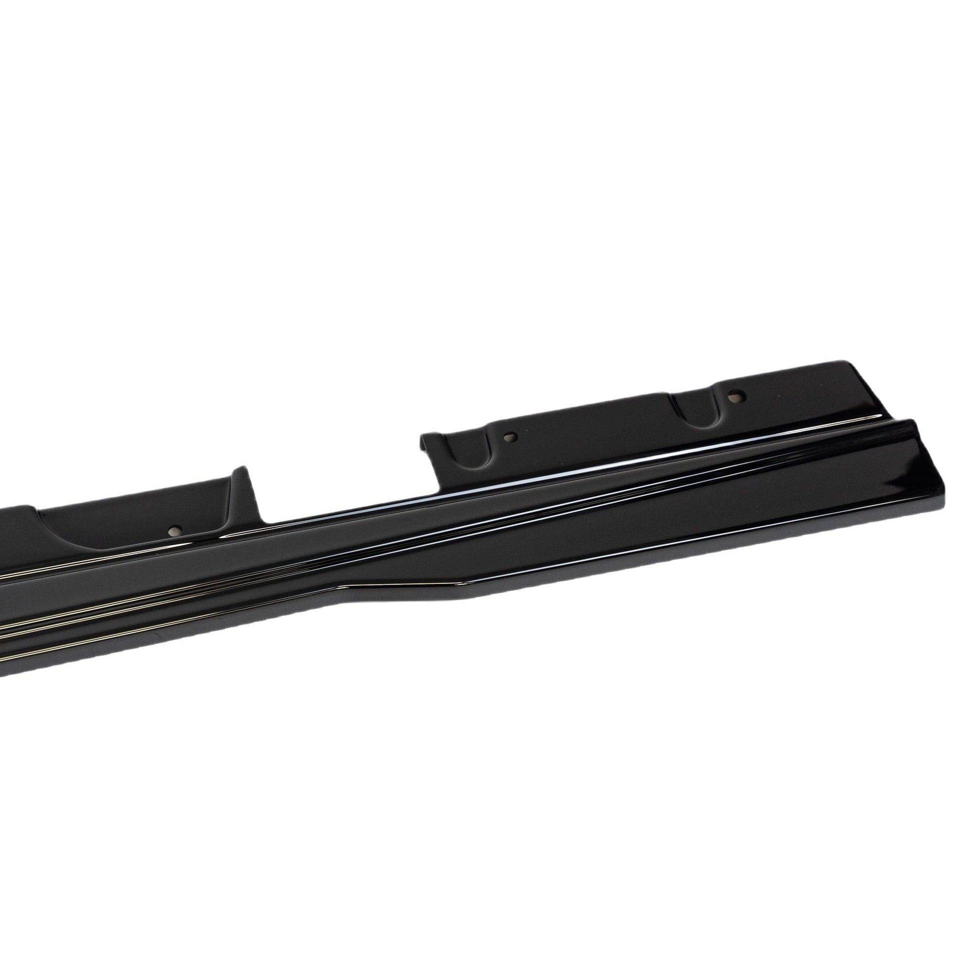 BMW 1 Series F20 F21 & 2 Series F22 EVO - 1 Gloss Black Side Skirts by ZAERO (2011 - 2019) - Evolve Automotive