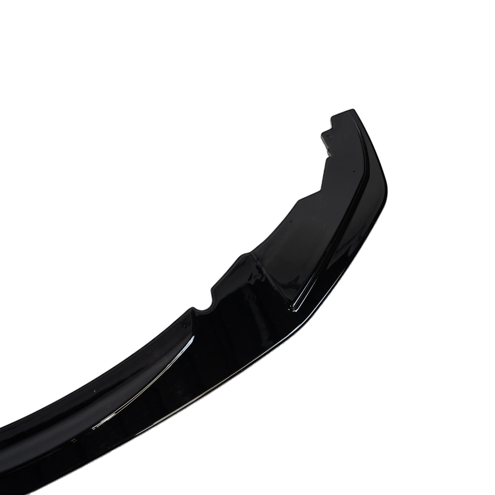 BMW 1 Series F20 Pre - LCI EVO - 1 Gloss Black Front Splitter by ZAERO (2011 - 2015) - Evolve Automotive