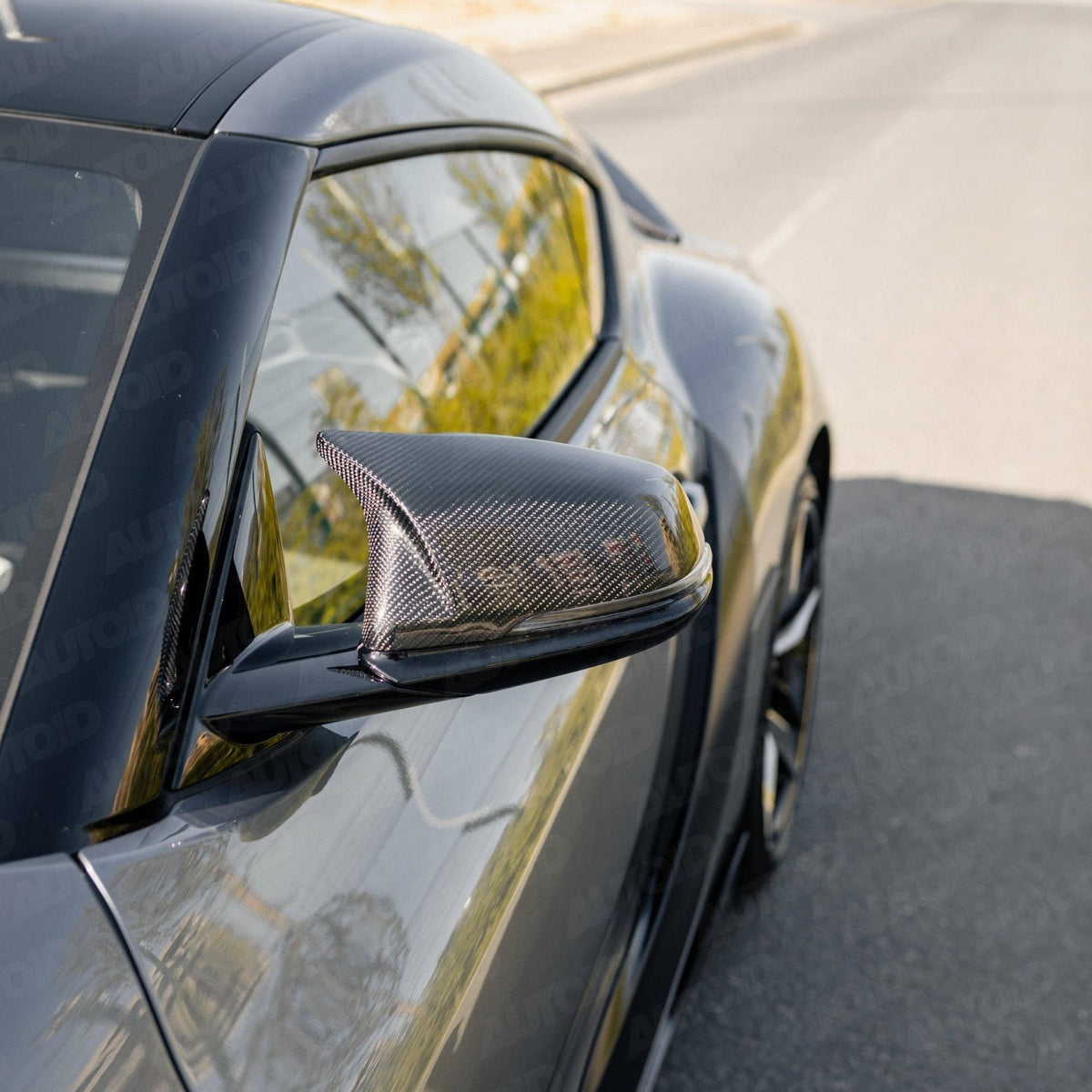 BMW 1 Series F40, 2 Series F44 & Toyota Supra Pre-Preg Carbon Fibre M Style Mirror Covers by FORM (2019+) - Evolve Automotive
