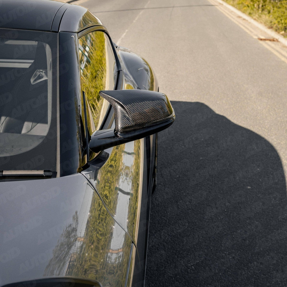 BMW 1 Series F40, 2 Series F44 & Toyota Supra Pre-Preg Carbon Fibre M Style Mirror Covers by FORM (2019+) - Evolve Automotive