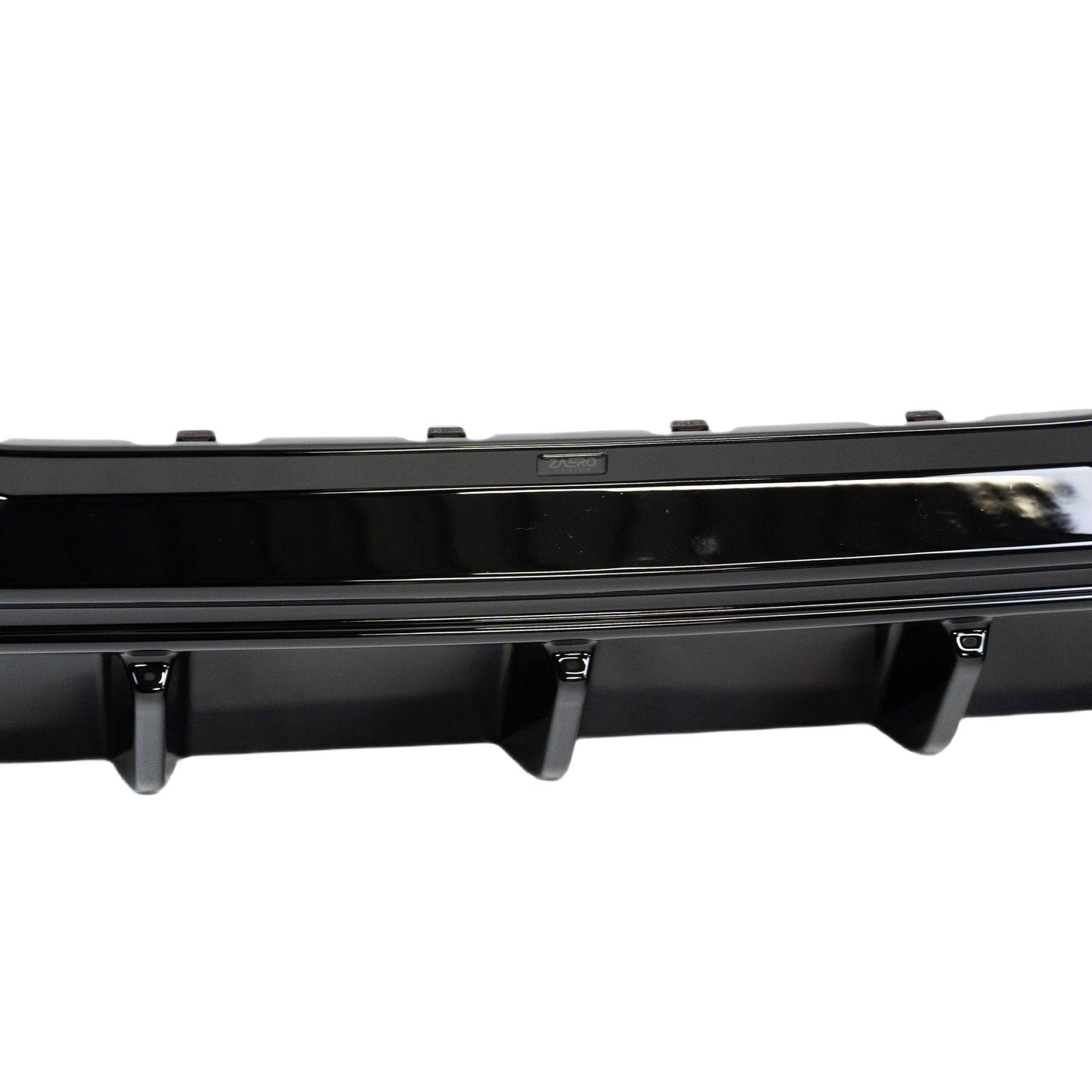 BMW 1 Series M Sport F40 Single Exit (116i 116d 118i 118d) EVO - 1 Gloss Black Rear Diffuser by ZAERO (2019 - 2024) - Evolve Automotive