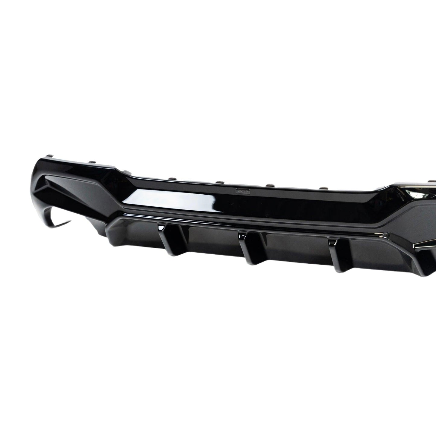 BMW 1 Series M Sport F40 Single Exit (116i 116d 118i 118d) EVO - 1 Gloss Black Rear Diffuser by ZAERO (2019 - 2024) - Evolve Automotive