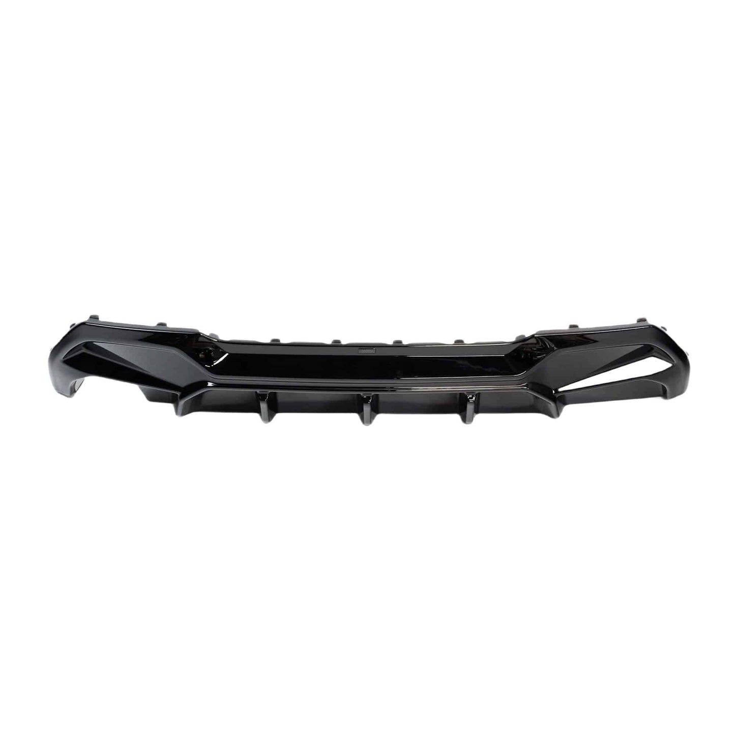 BMW 1 Series M Sport F40 Single Exit (116i 116d 118i 118d) EVO - 1 Gloss Black Rear Diffuser by ZAERO (2019 - 2024) - Evolve Automotive