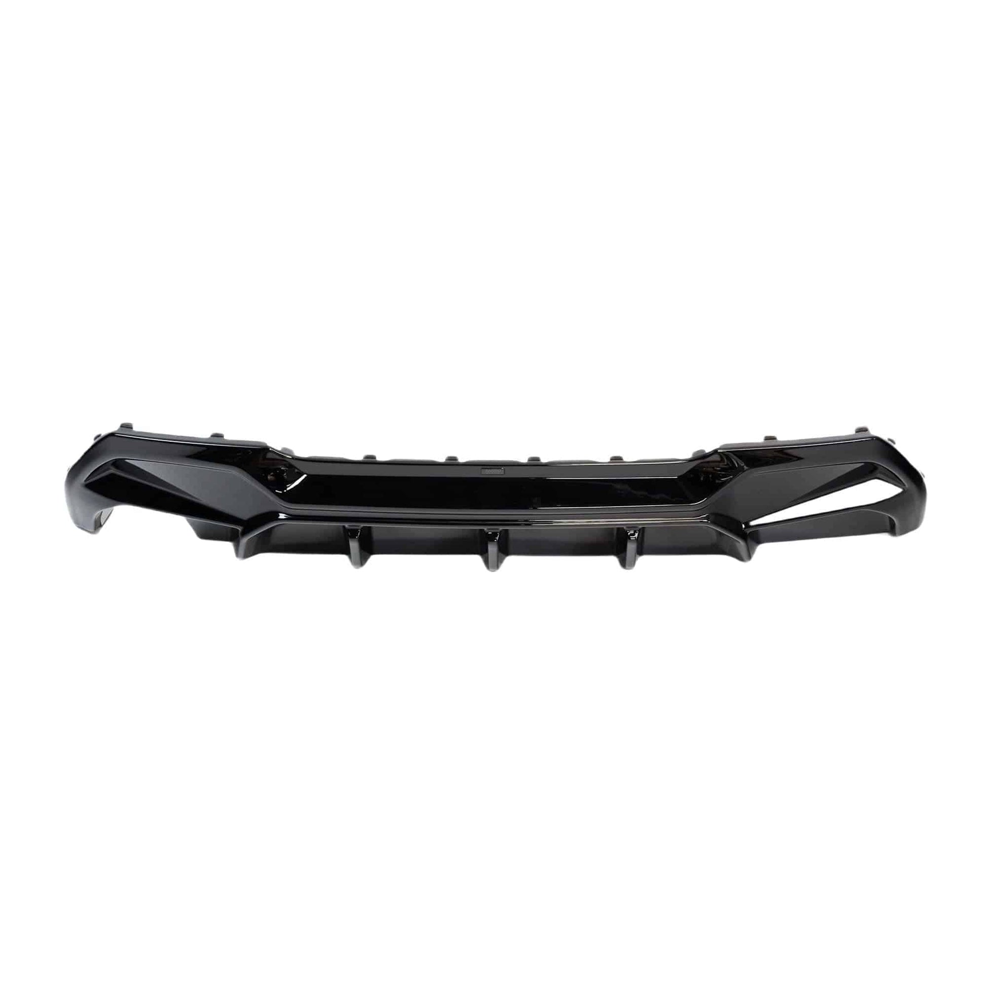 BMW 1 Series M Sport F40 Single Exit (116i 116d 118i 118d) EVO - 1 Gloss Black Rear Diffuser by ZAERO (2019 - 2024) - Evolve Automotive