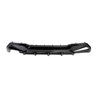 BMW 1 Series M Sport F40 Single Exit (116i 116d 118i 118d) EVO - 1 Gloss Black Rear Diffuser by ZAERO (2019 - 2024) - Evolve Automotive