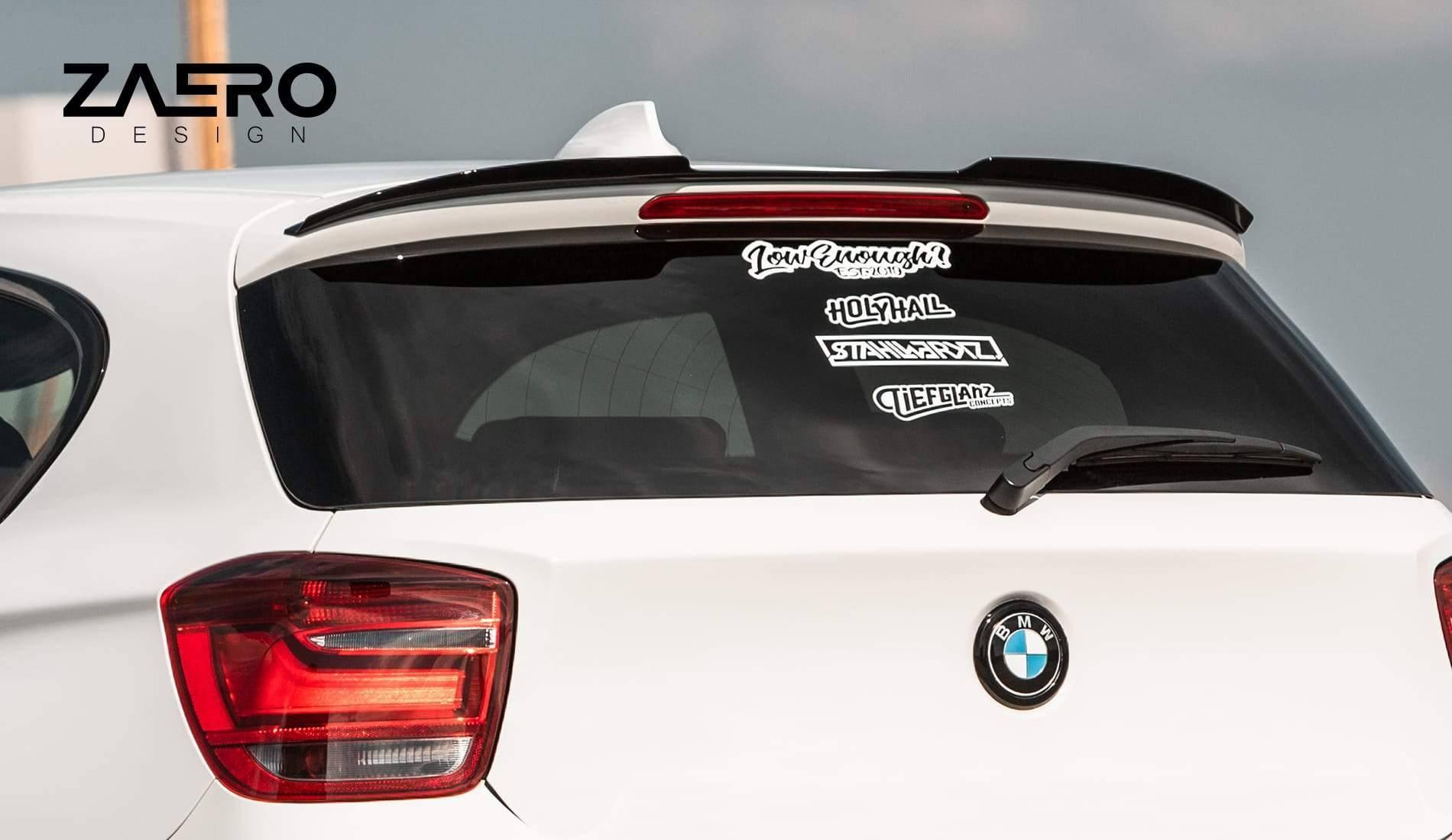 BMW 1 Series & M135i F20 F21 Pre - LCI Gloss Black Body Kit by ZAERO (2011 - 2015) - Evolve Automotive