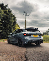 BMW 1 Series & M135i F40 EVO - 1 Gloss Black Side Skirts by ZAERO (2019 - 2024) - Evolve Automotive