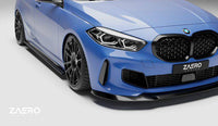 BMW 1 Series & M135i F40 EVO - 1 Gloss Black Side Skirts by ZAERO (2019 - 2024) - Evolve Automotive