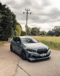 BMW 1 Series & M135i F40 EVO - 1 Gloss Black Side Skirts by ZAERO (2019 - 2024) - Evolve Automotive