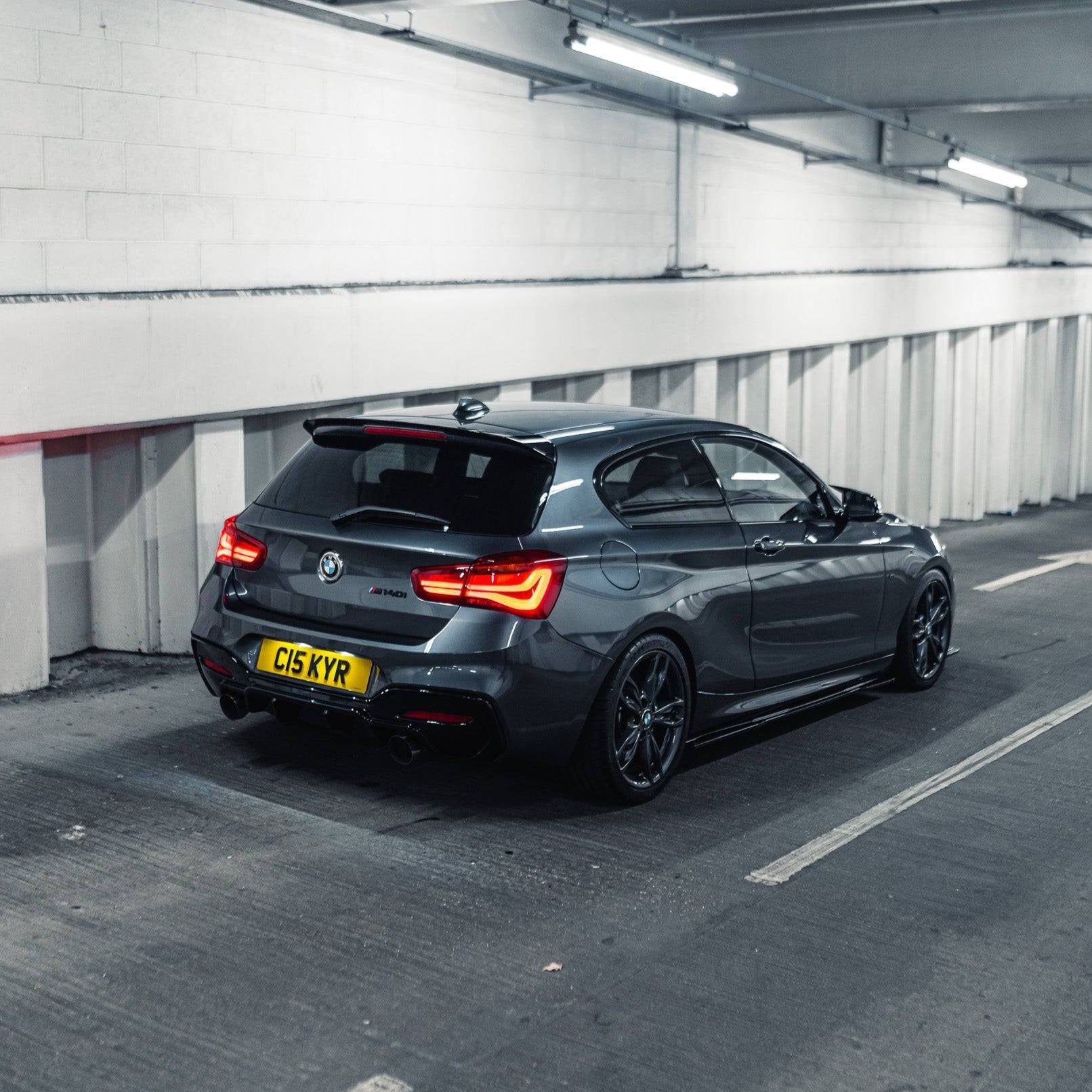 BMW 1 Series, M135i & M140i F20 F21 Gloss Black Performance Rear Spoiler (2011 - 2019) - Evolve Automotive