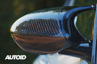 BMW 1M E82 & M3 E92 Pre-preg Carbon Fibre Wing Mirror Covers by FORM (2007-2013) - Evolve Automotive