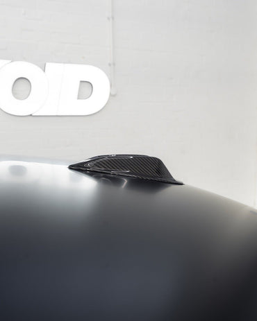 BMW 2 / 3 / 4 Series, M2, M3 & M4 G82 LCI Models Pre-Preg Carbon Fibre Shark Fin Aerial Cover by FORM (2023+) - Evolve Automotive