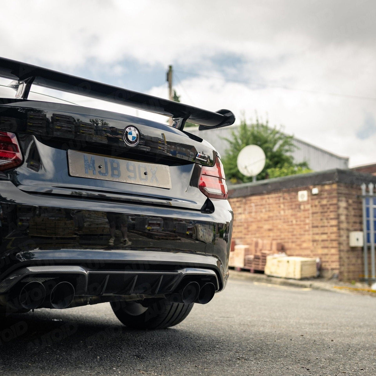 BMW 2 Series F22, M2 & M2 Competition F87 Pre-preg Carbon Fibre Rear Wing by FORM (2014-2021) - Evolve Automotive