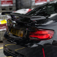 BMW 2 Series F22, M2 & M2 Competition F87 Pre-preg Carbon Fibre Rear Wing by FORM (2014-2021) - Evolve Automotive