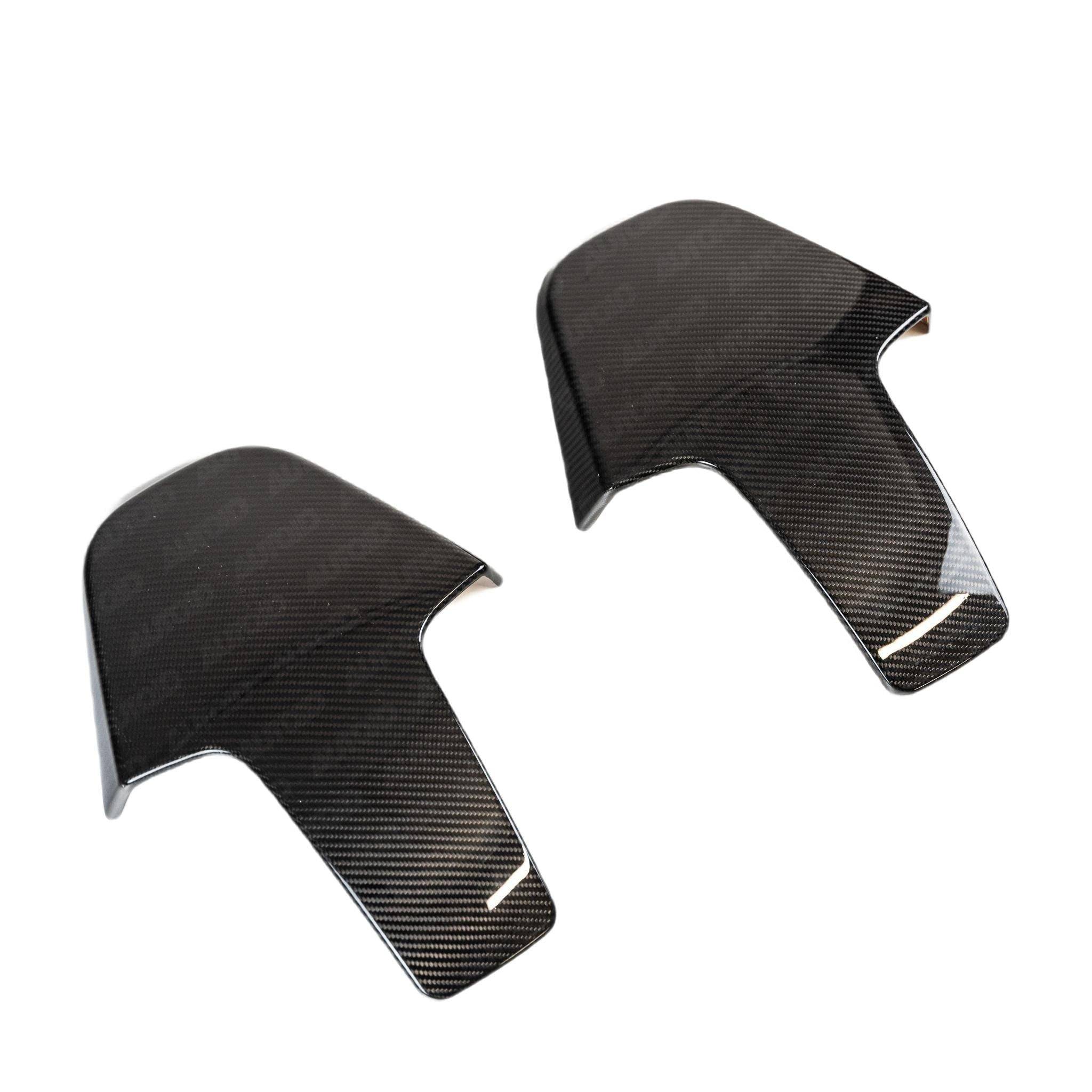 BMW 2 Series G42, M3 G80, M4 G82, M2 G87 Pre-Preg Carbon Fibre Seat Back Cover by FORM (2018+) - Evolve Automotive